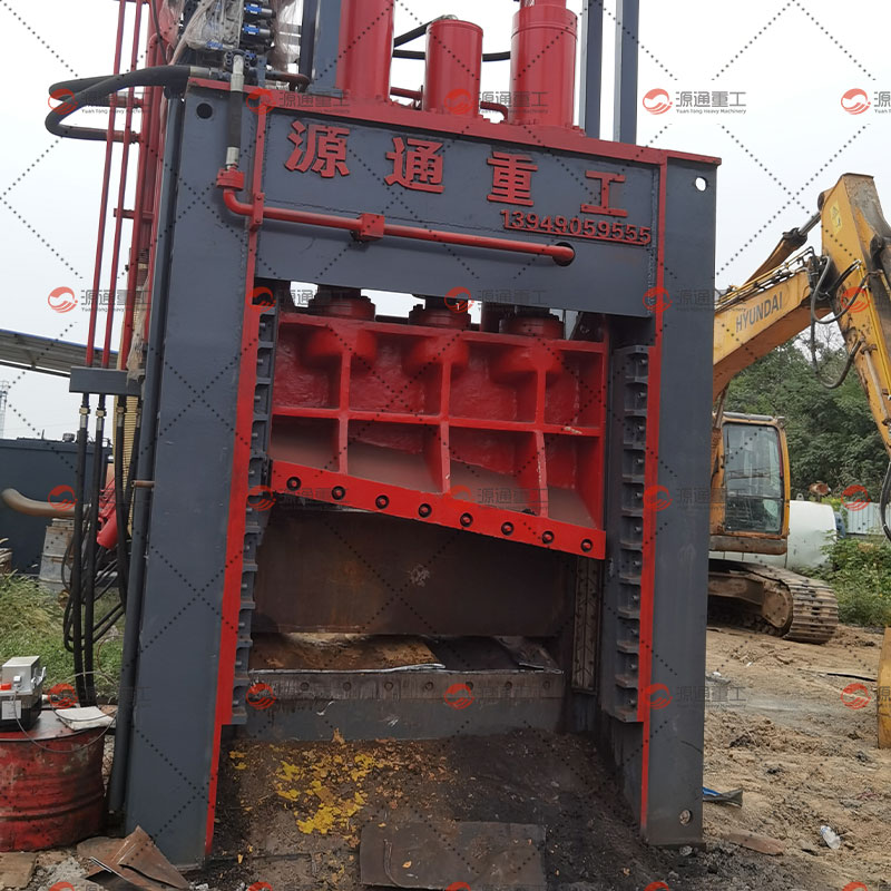 Машина для резки лома, клиент Юньнань